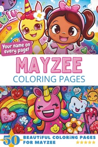Mayzee Coloring Book Cover
