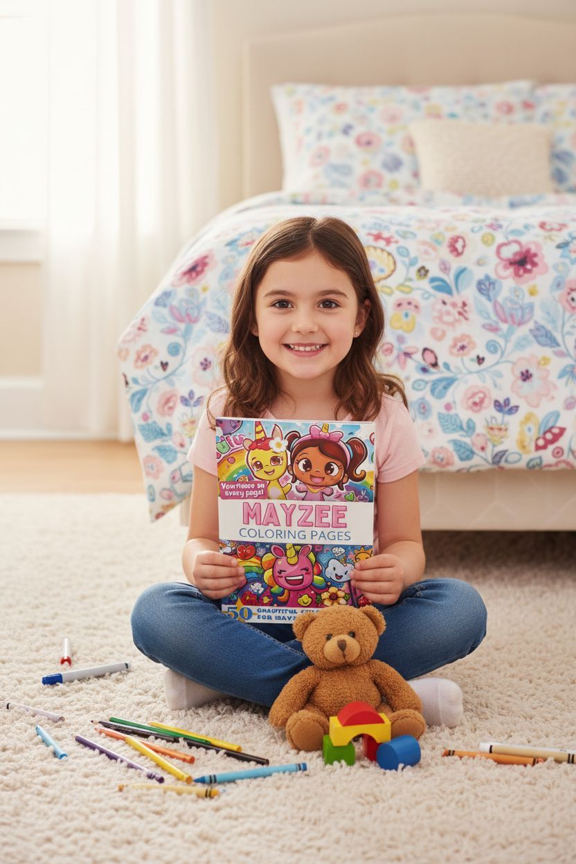 Mayzee personal coloring pages