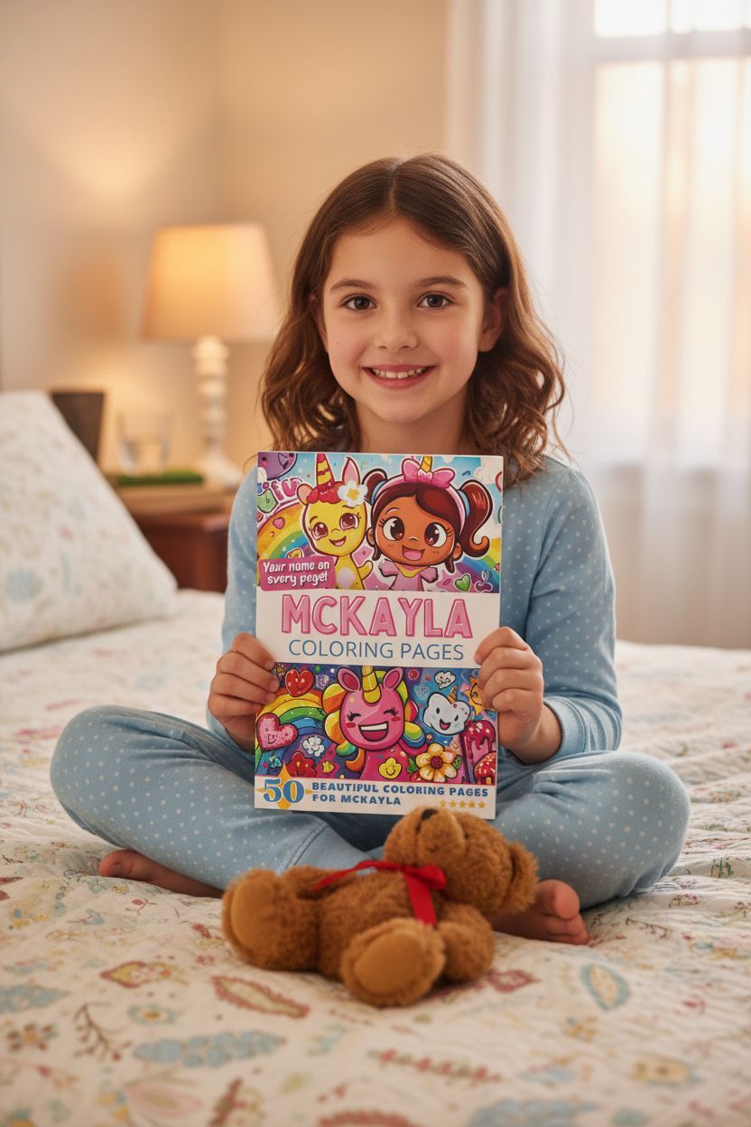 Mckayla personal coloring pages