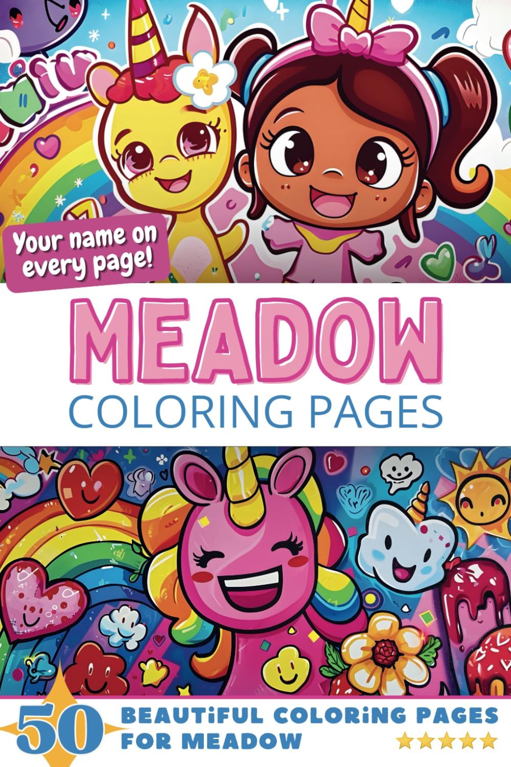 Meadow Coloring Pages Cover