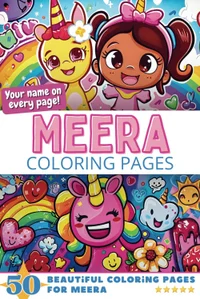 Meera Coloring Book Cover