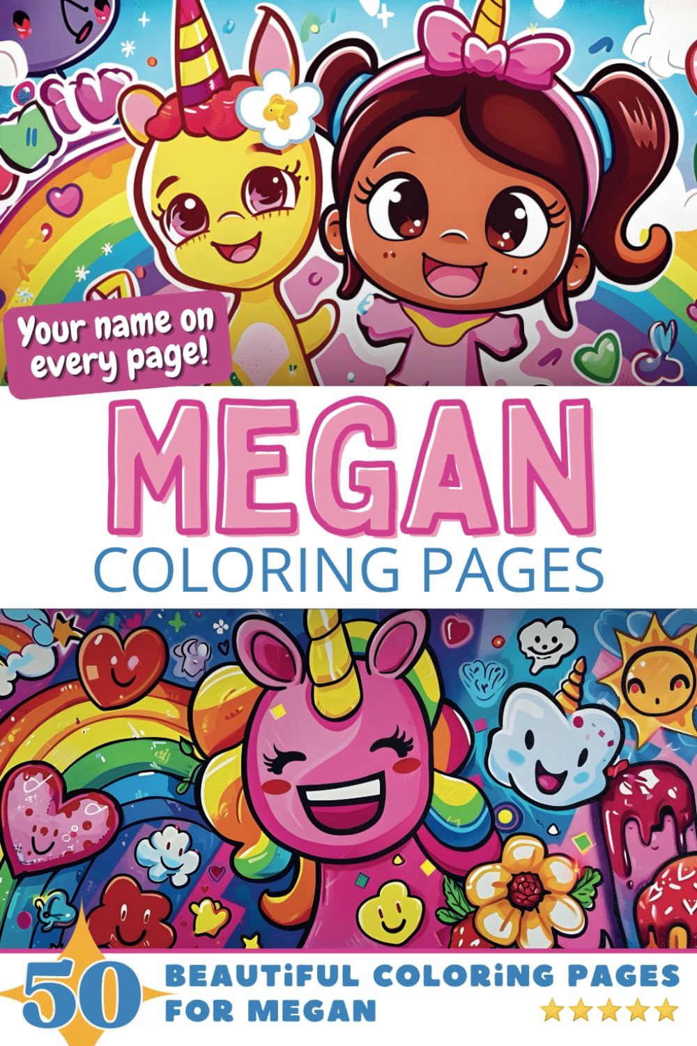 Megan Coloring Pages Cover