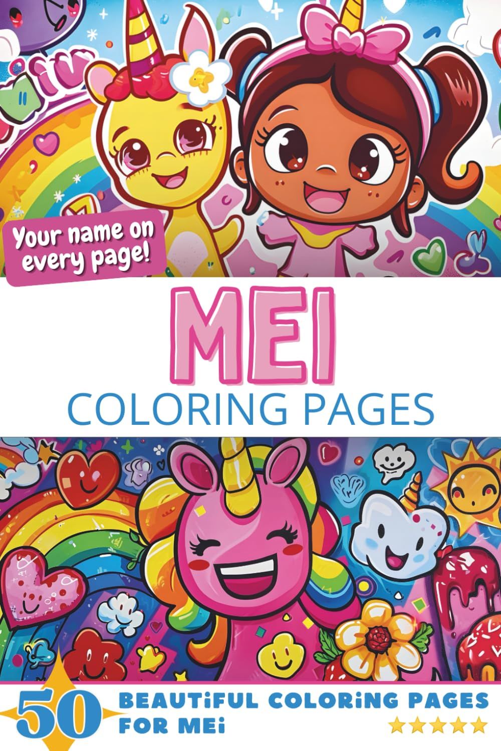Mei Coloring Pages Cover