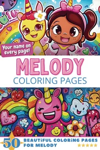 Melody Coloring Book Cover