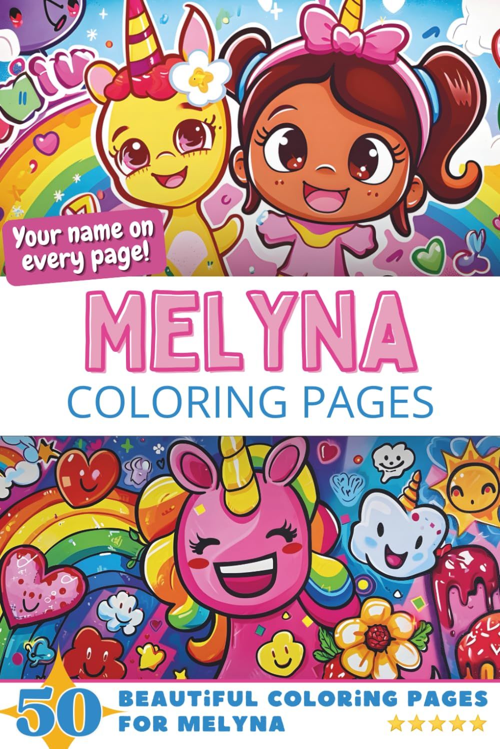 Melyna Coloring Pages Cover