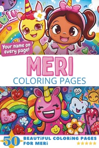 Meri Coloring Book Cover