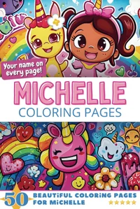 Michelle Coloring Book Cover