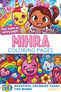 Mihra Coloring Book Cover