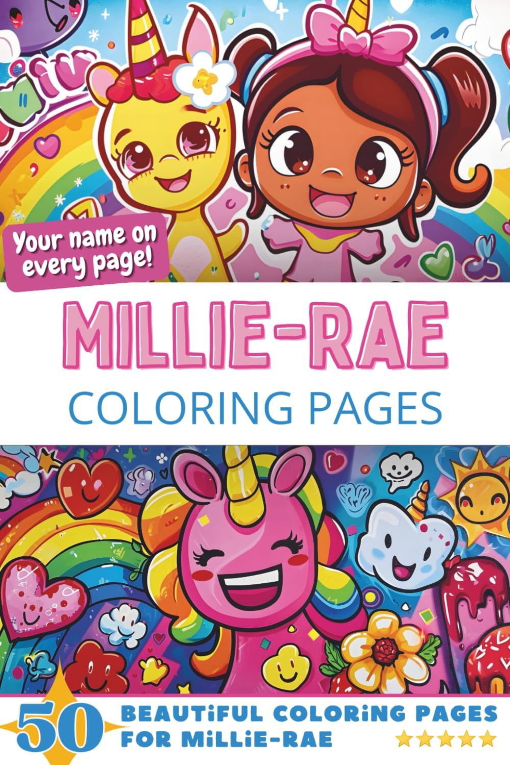 Millie-Rae Coloring Pages Cover