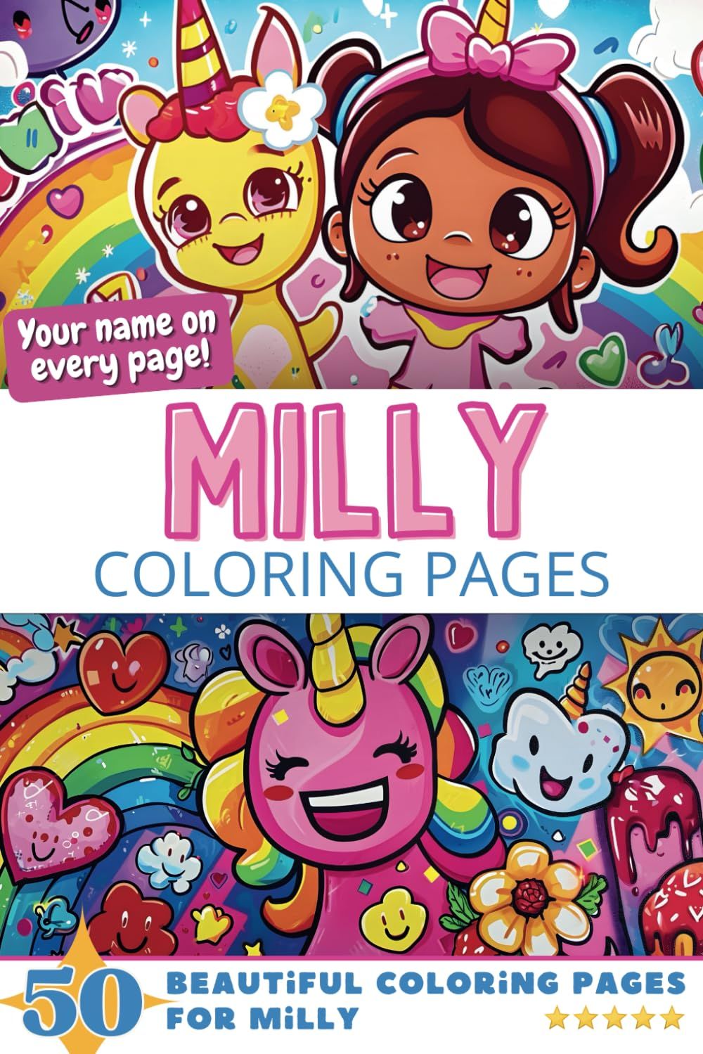 Milly Coloring Pages Cover