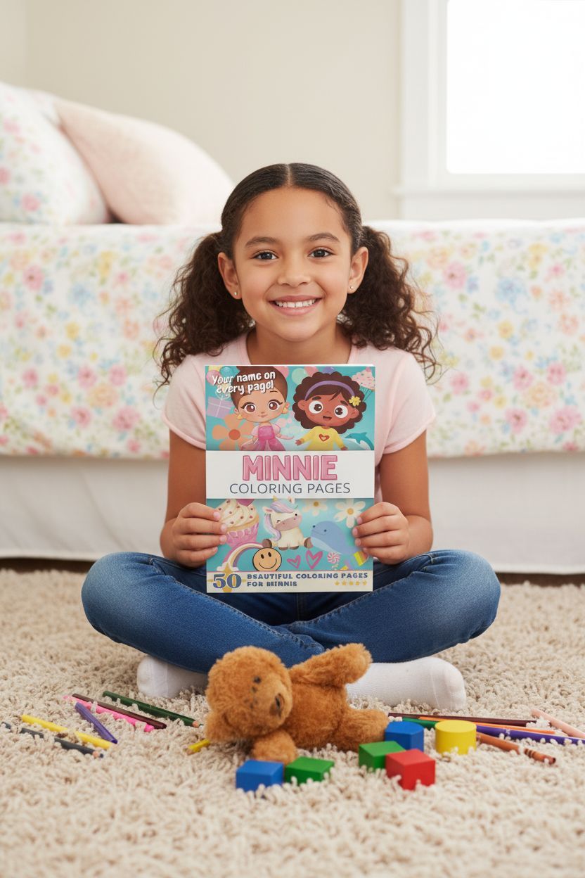 Minnie personal coloring pages