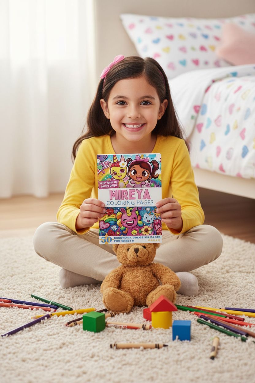 Mireya personal coloring pages