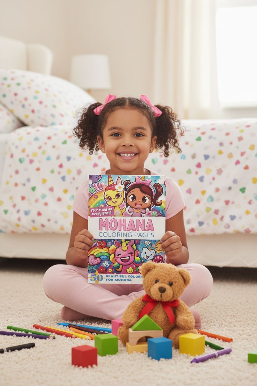 Mohana personal coloring pages