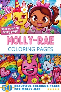 Molly-Rae Coloring Book Cover