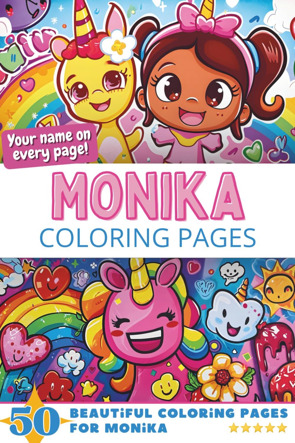 Monika Coloring Pages Cover