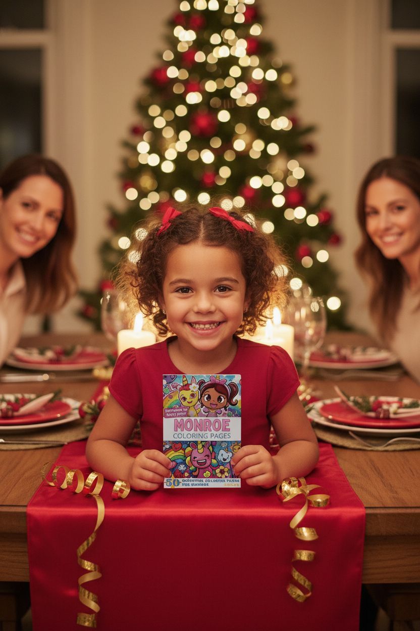 Monroe Christmas coloring pages gift