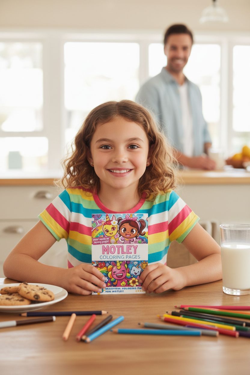 Motley personal coloring pages