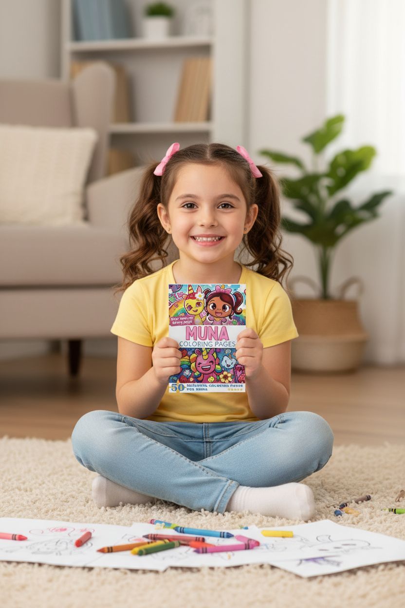 Muna personal coloring pages