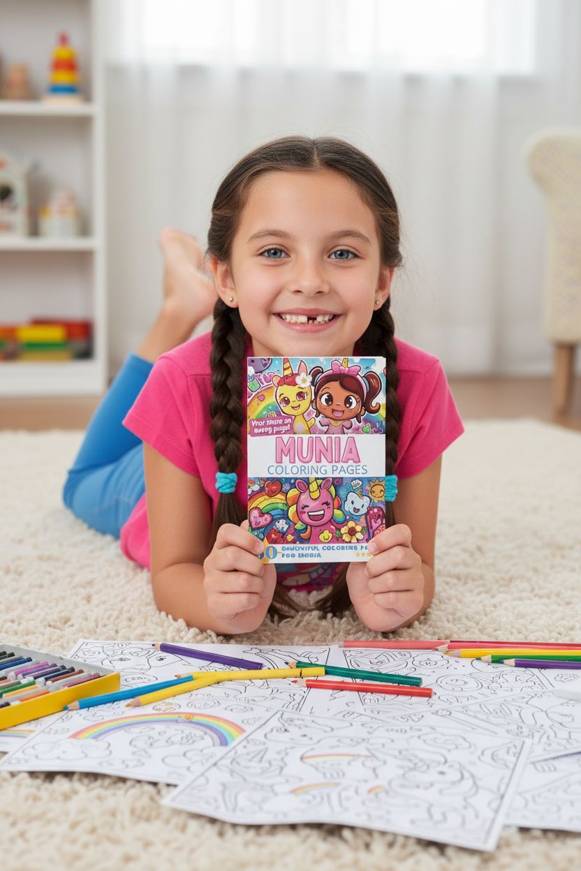 Munia personal coloring pages