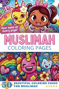 Muslimah Coloring Book Cover