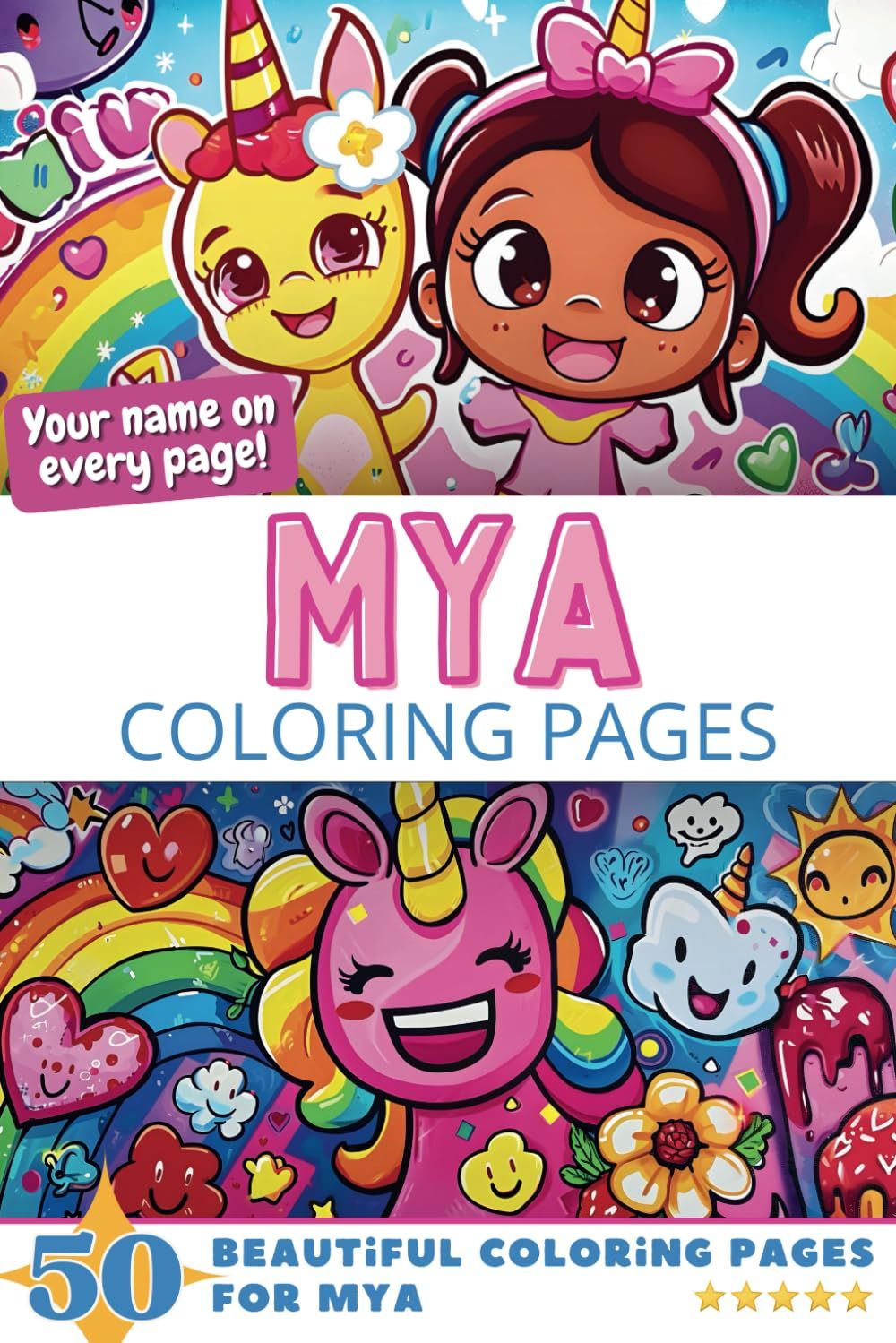 Mya Coloring Pages Cover