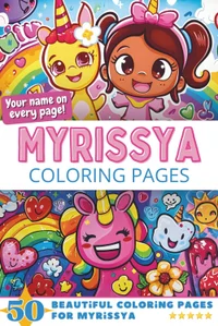 Myrissya Coloring Book Cover