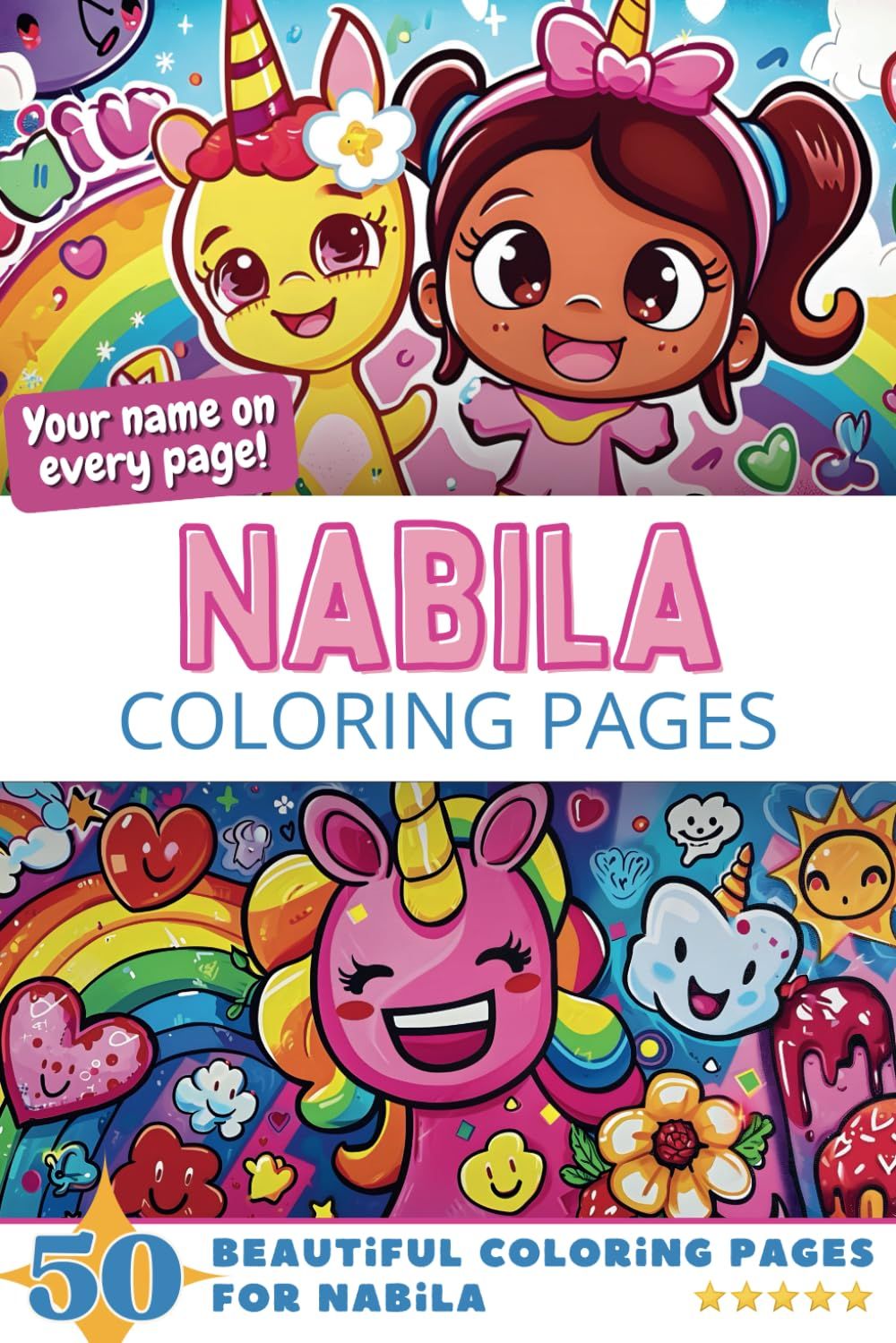 Nabila Coloring Pages Cover