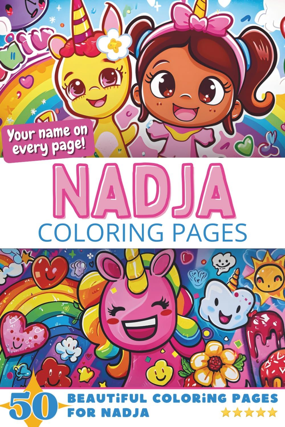 Nadja Coloring Pages Cover