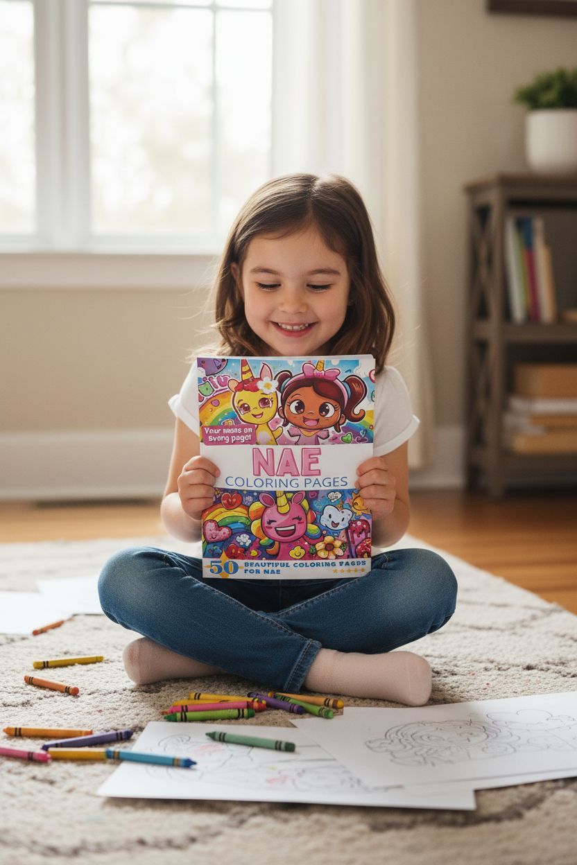 Nae personal coloring pages