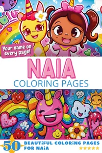 Naia Coloring Book Cover