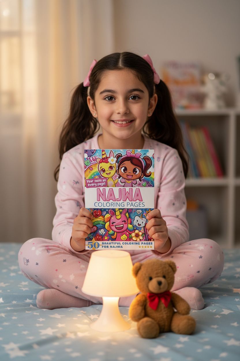 Najwa personal coloring pages