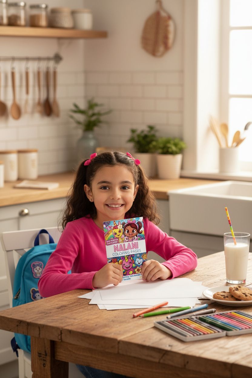 Nalani personal coloring pages