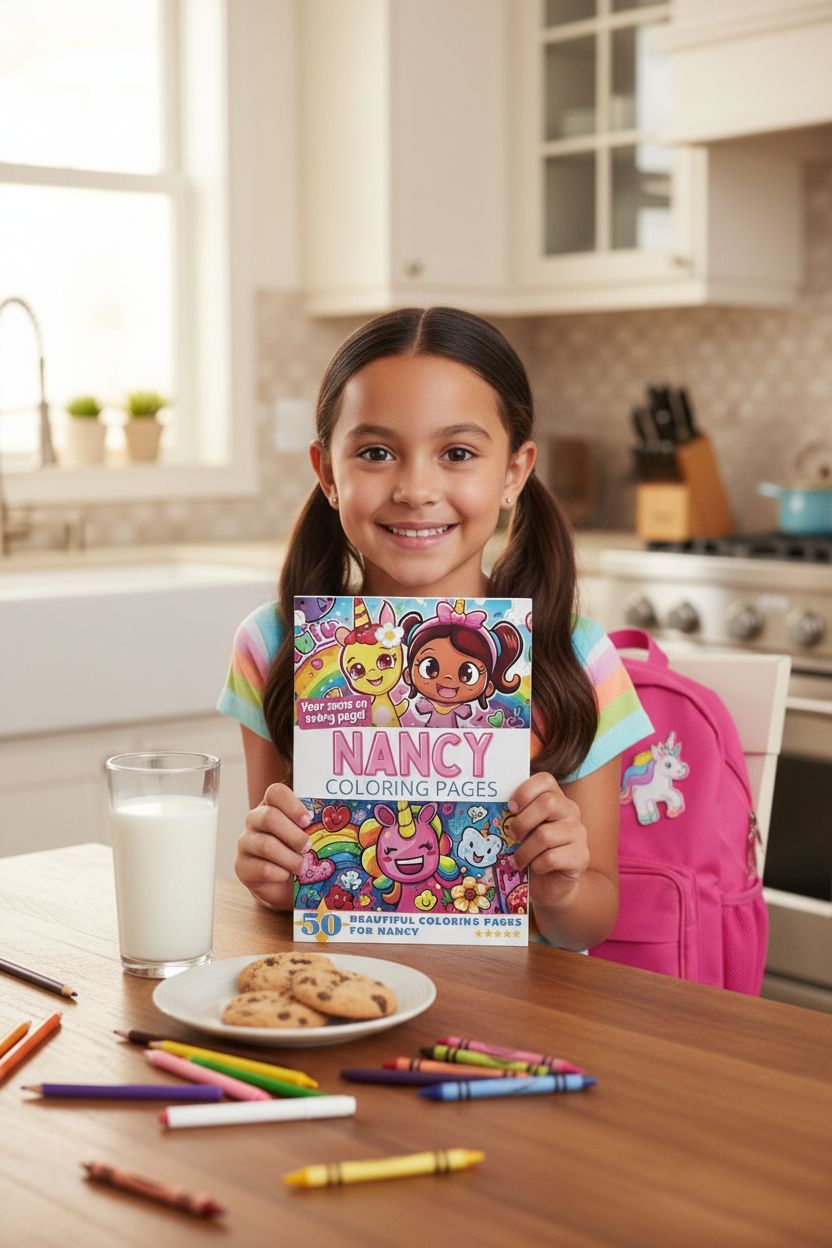 Nancy personal coloring pages
