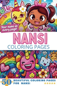 Nansi Coloring Book Cover