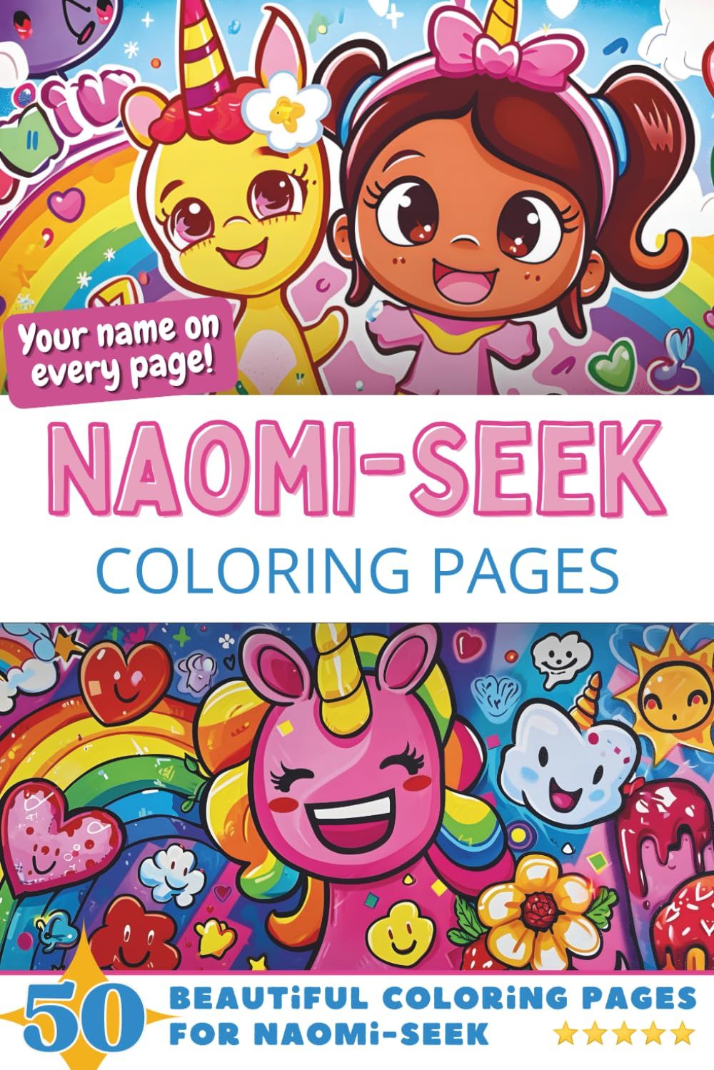 Naomi-Seek Coloring Pages Cover