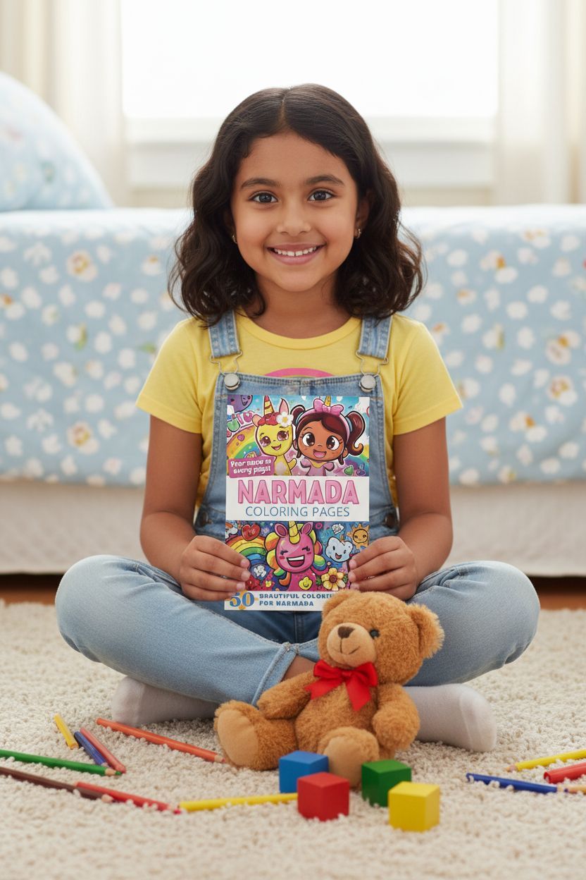 Narmada personal coloring pages