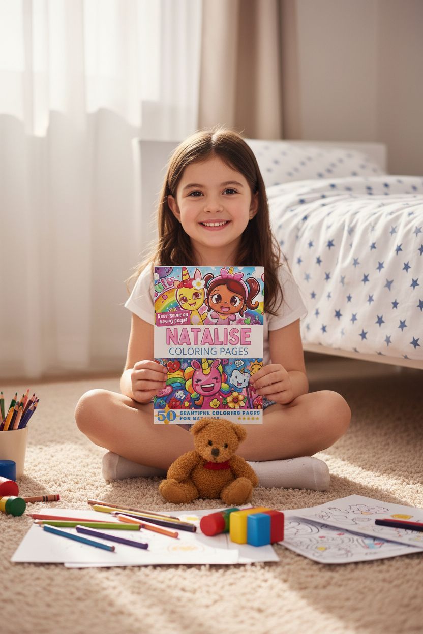 Natalise personal coloring pages