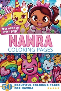 Nawra Coloring Book Cover