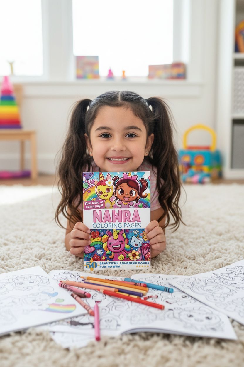 Nawra personal coloring pages