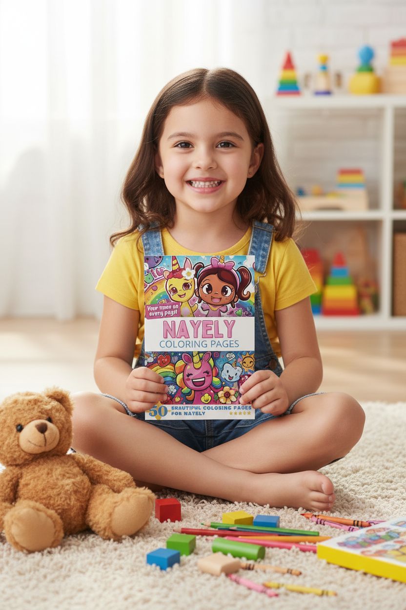 Nayely personal coloring pages