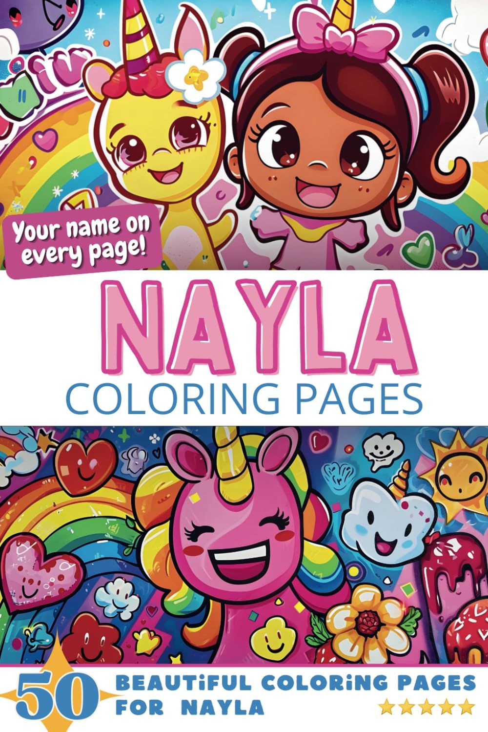 Nayla Coloring Pages Cover
