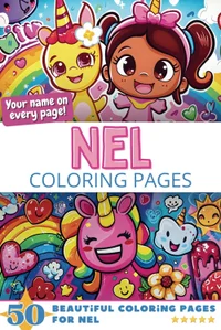 Nel Coloring Book Cover