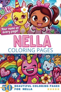 Nella Coloring Book Cover
