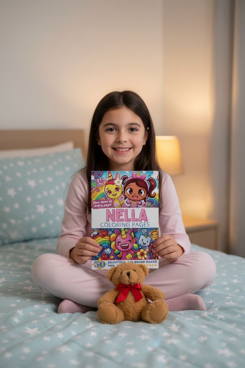 Nella personal coloring pages