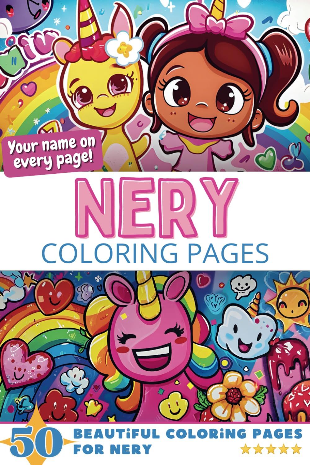 Nery Coloring Book Cover