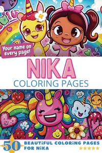 Nika Coloring Book Cover