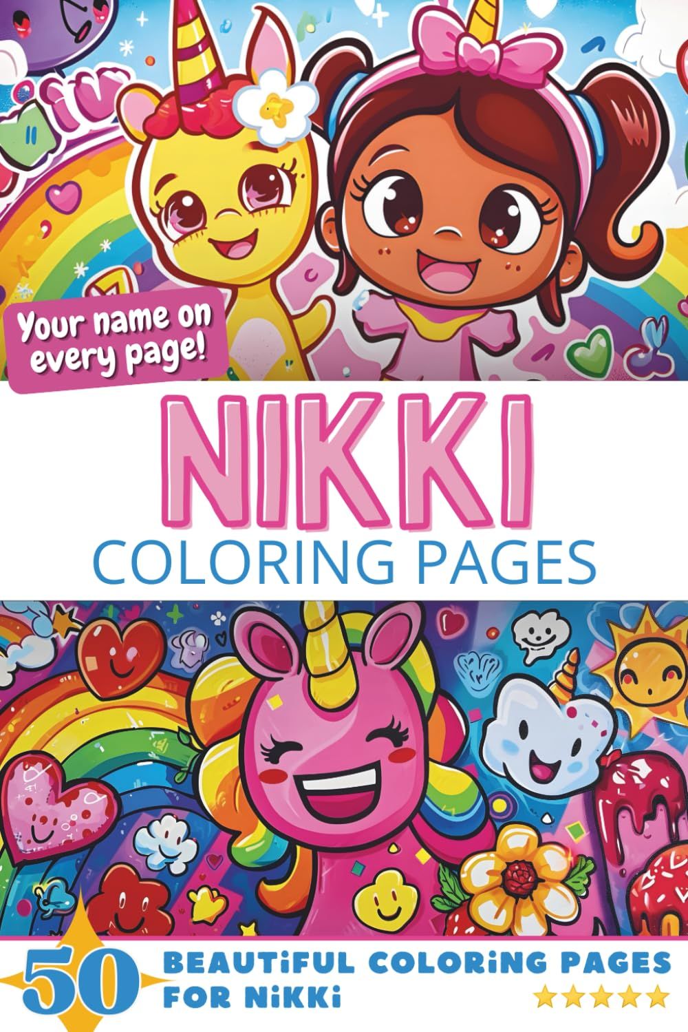 Nikki Coloring Pages Cover