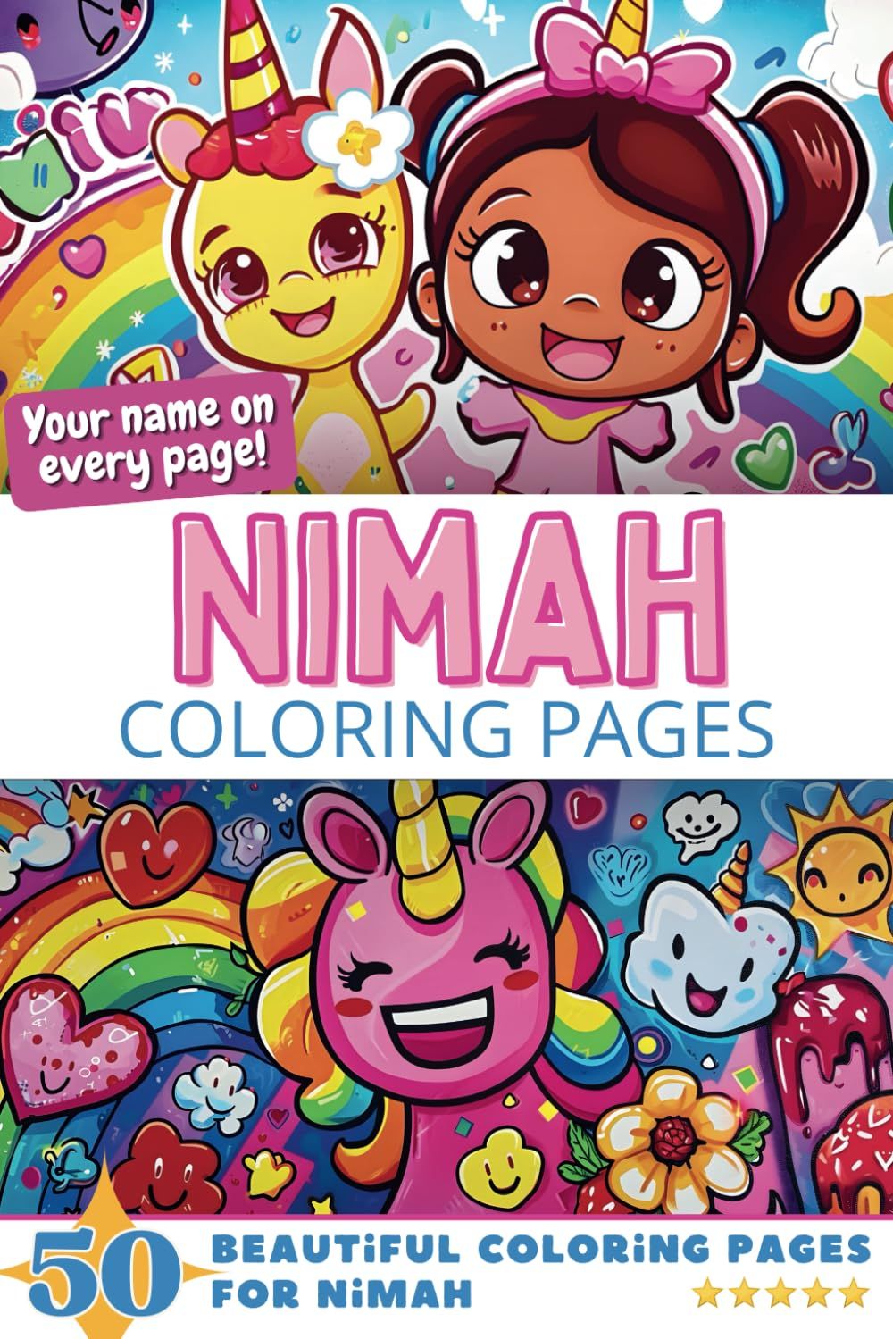 Nimah Coloring Book Cover
