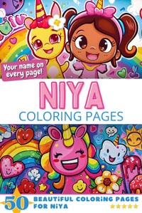 Niya Coloring Book Cover