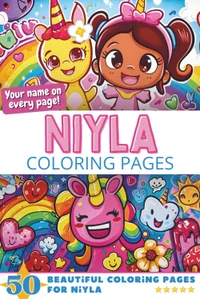 Niyla Coloring Book Cover